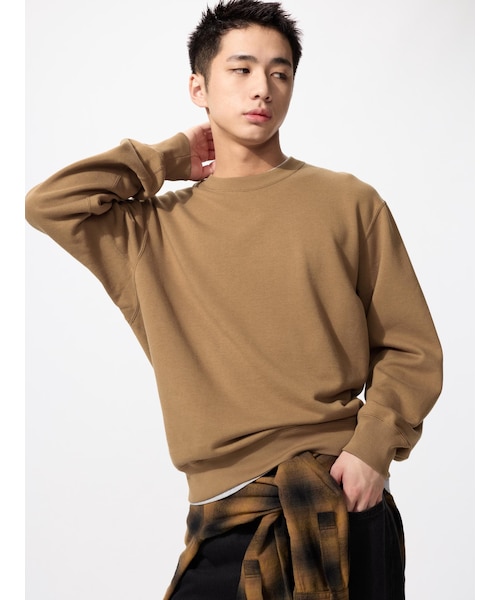ユニクロ　スウェットシャツ　Lサイズ　新品 ユニクロ公式 | スウェットシャツ（長袖）(メンズ)