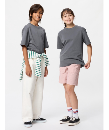エアリズムコットンクルーネックTシャツ