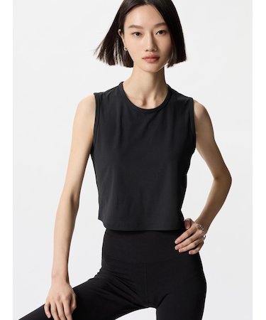 エアリズムソフトリブTシャツ/ノースリーブ