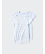 コットンメッシュTシャツ/2枚組