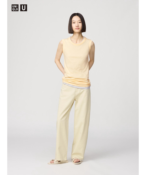 コットンワイドパンツ