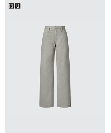 ハイウエストストレートカラージーンズ