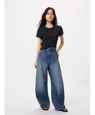 バギーカーブジーンズ/丈短め