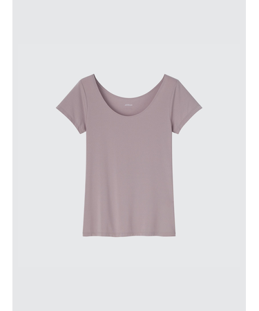 エアリズムUネックT