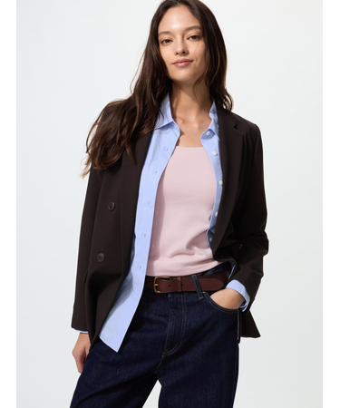 極暖ヒートテックコットンUネックT/8分袖