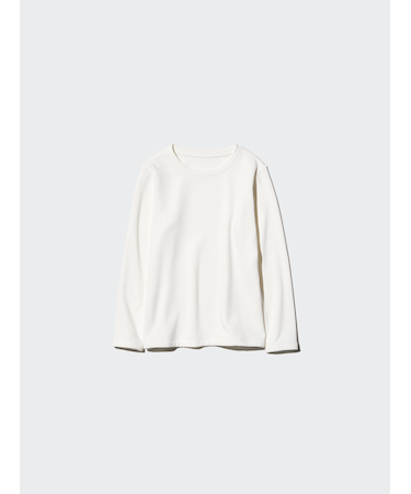 超極暖ヒートテッククルーネックTシャツ