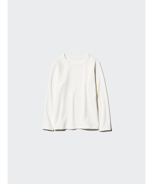 超極暖ヒートテッククルーネックTシャツ