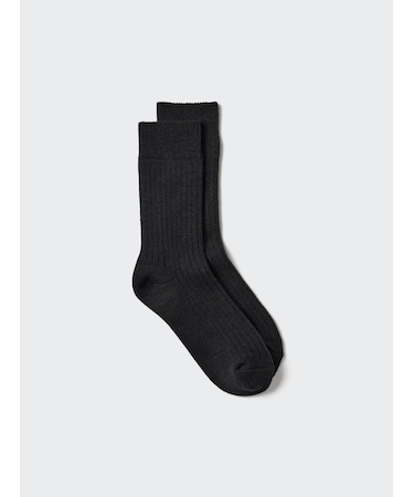 ヒートテックソックス/リブ