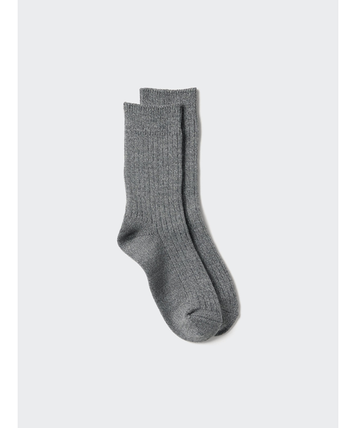 ヒートテックソックス/リブ