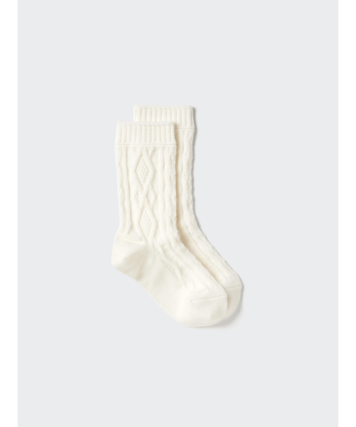 ヒートテックソックス/ケーブル