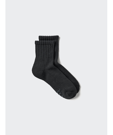 ヒートテックハーフソックス/パイル/ソフトフィット