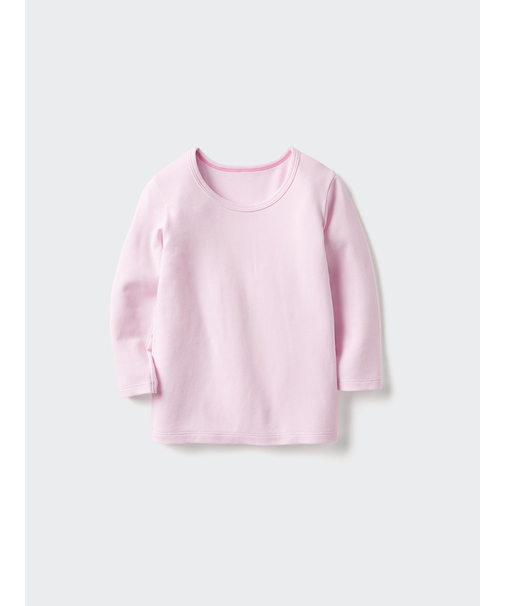 ヒートテックコットンクルーネックT