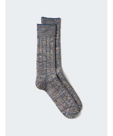 ヒートテックソックス/メランジ