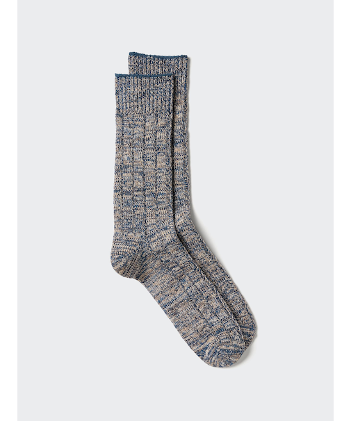 ヒートテックソックス/メランジ