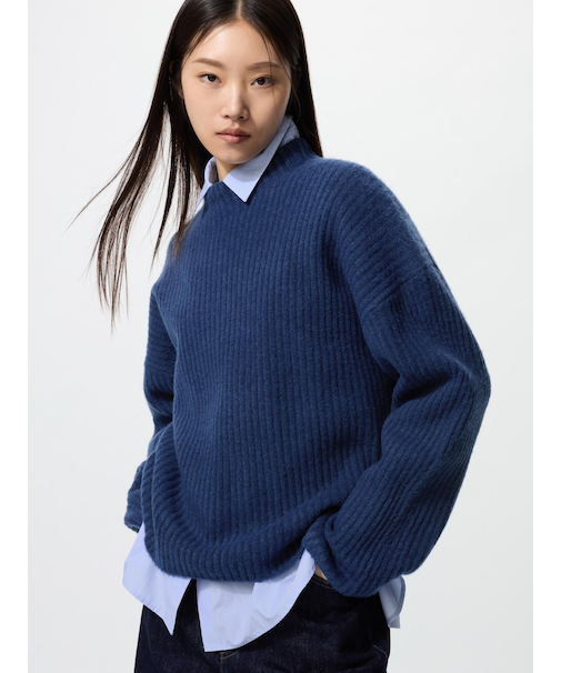 スフレヤーンモックネックセーター