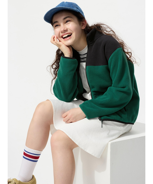 フリースフルジップジャケット｜ユニクロの通販｜&mall（アンド