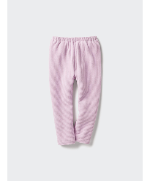 フリースレギンス/コーデュロイライク/10分丈