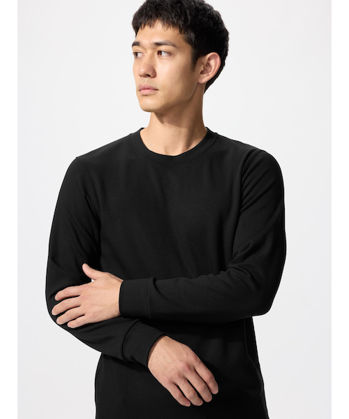 超極暖ヒートテッククルーネックT/長袖｜ユニクロの通販｜&mall