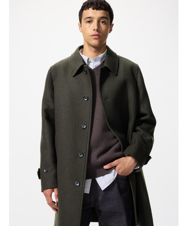 シングルブレストコート