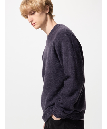 スフレヤーンクルーネックセーター