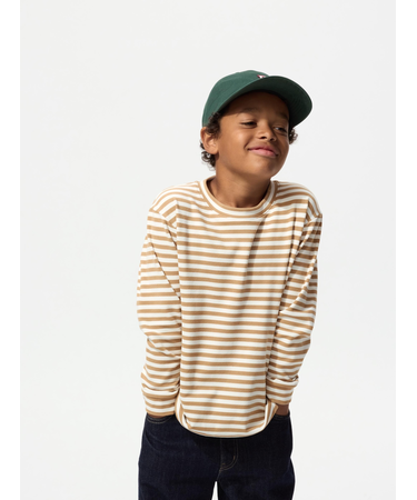 フリースクルーネックTシャツ