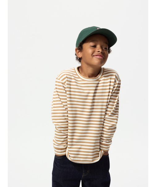 フリースクルーネックTシャツ