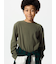 フリースクルーネックTシャツ