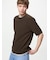 ウォッシャブルミラノリブニットTシャツ