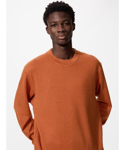 ソフトニットフリースクルーネックT｜ユニクロの通販｜&mall（アンド