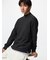 ソフトニットフリースモックネックT