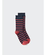 ヒートテックソックス/ストライプ