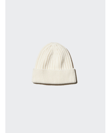 ヒートテックリブビーニー