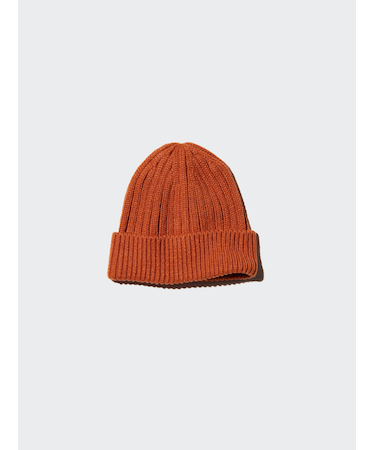 ヒートテックリブビーニー