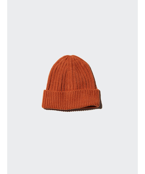 ヒートテックリブビーニー