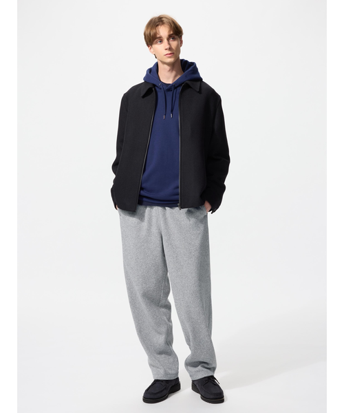 ニットフリースイージーアンクルパンツ｜ユニクロの通販｜&mall