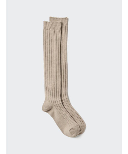 ヒートテックハイソックス/リブ