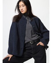 ボアフリースリラックスカーディガン