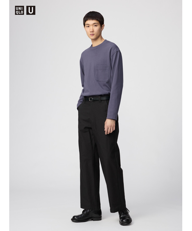 ワイドストレートパンツ