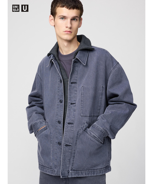 オーバーサイズカラーデニムジャケット｜ユニクロの通販｜&mall