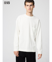 クルーネックTシャツ/長袖