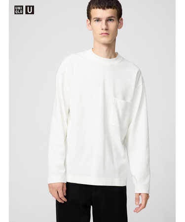 クルーネックTシャツ/長袖