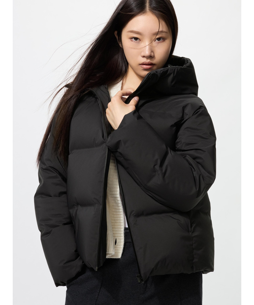 ユニクロ　シームレスダウンパーカ　ブラック シームレスダウンパーカ｜ユニクロの通販｜&mall（アンドモール）三井