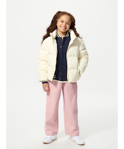 GIRLS ボアスウェットワイドパンツ