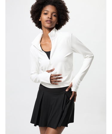 エアリズムソフトハーフジップT/長袖