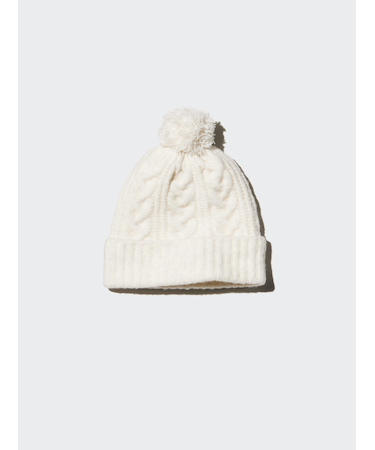 ヒートテックスフレヤーンニットキャップ