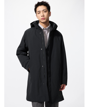 ハイブリッドダウンコート