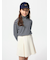 GIRLS ヒートテックコットンハイネックTシャツ長袖
