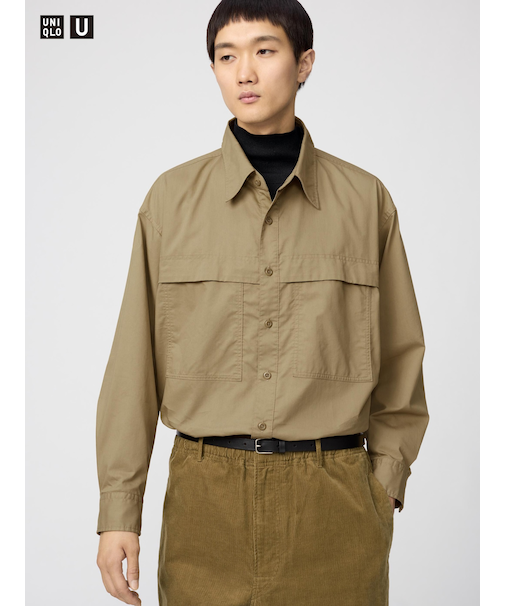 ユーティリティオーバーサイズシャツ