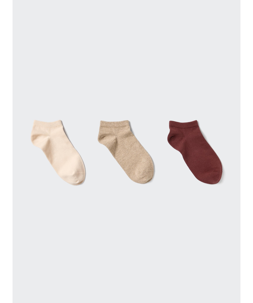 ショートソックス/3足組