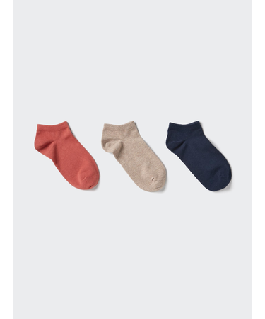 ショートソックス/3足組